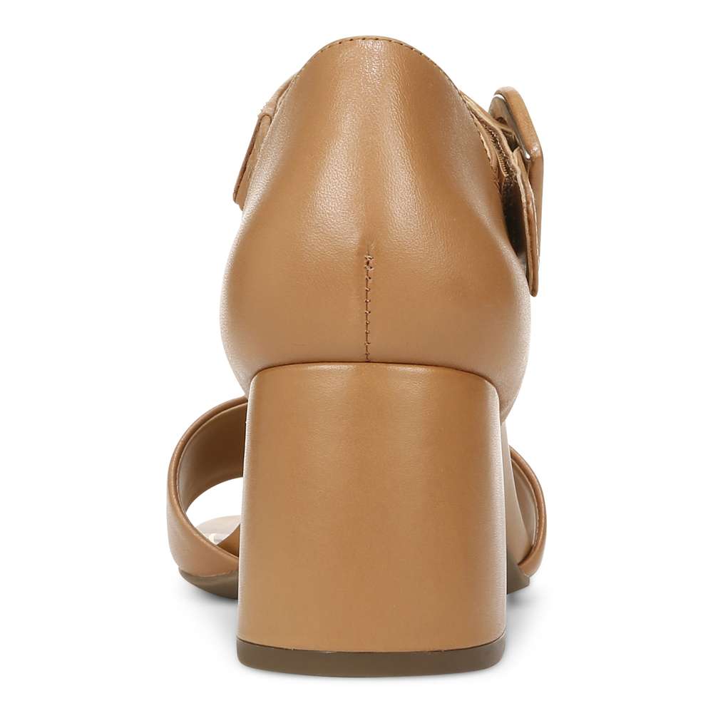 Chardonnay Heeled Sandal - Camel - Image 9