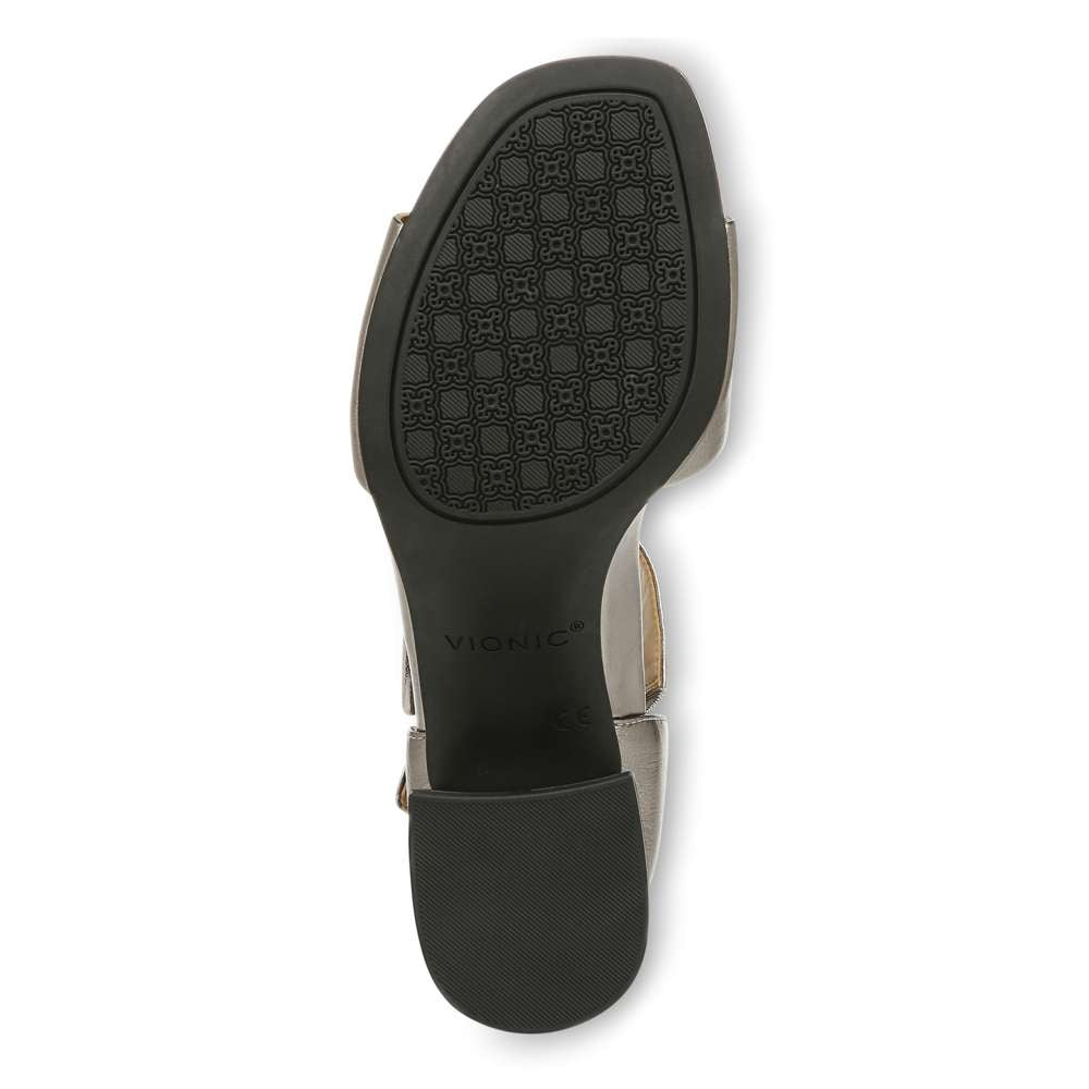Chardonnay Heeled Sandal - Pewter - Image 7