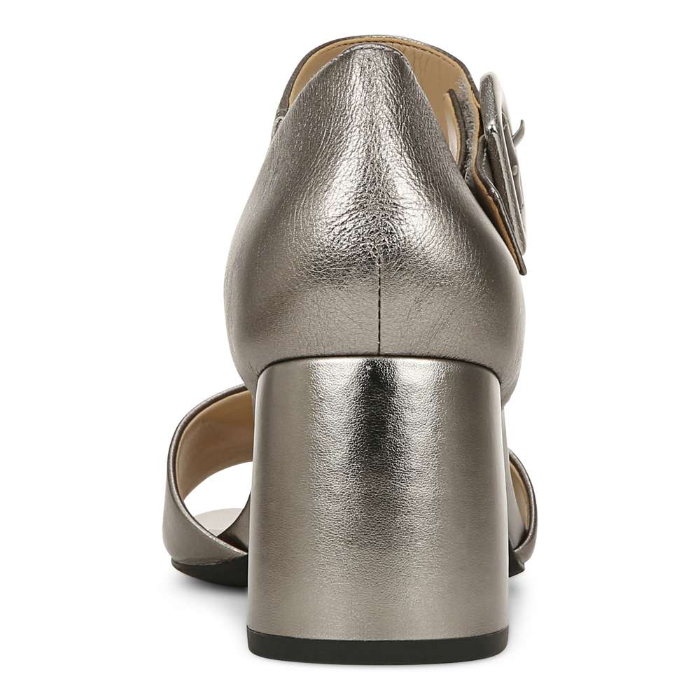 Chardonnay Heeled Sandal - Pewter - Image 9