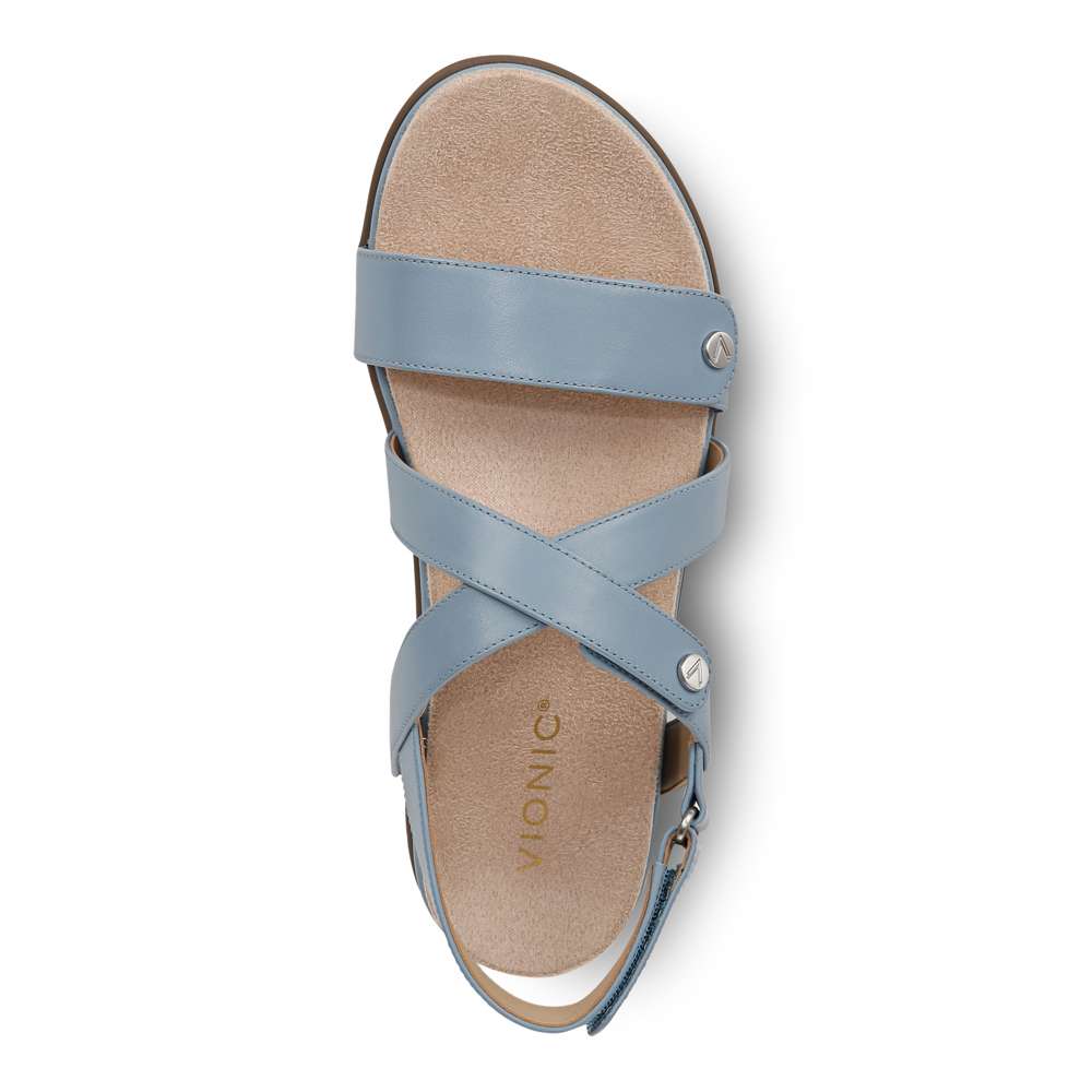 Cypress Back Strap Sandal - Vintage Blue Haze - Image 4