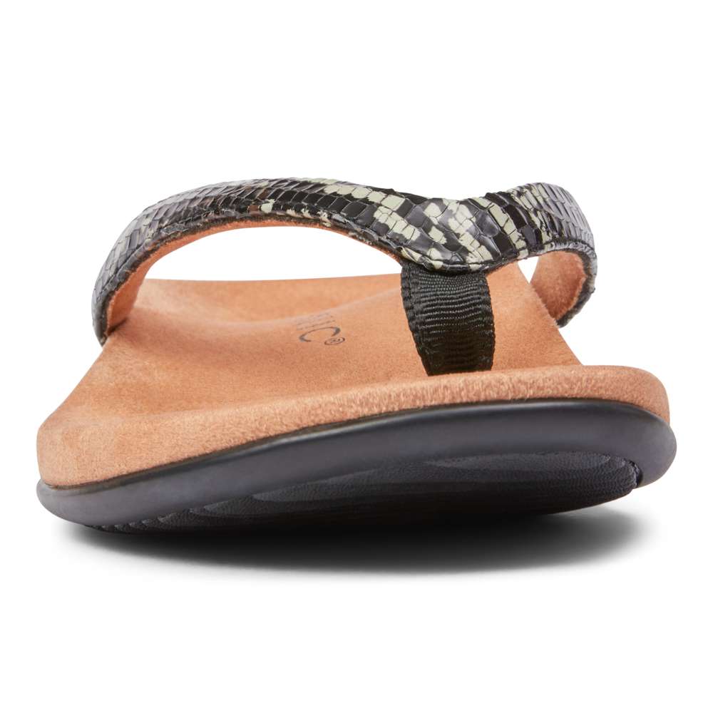 Dillon Toe Post Sandal - Boa Black - Image 5