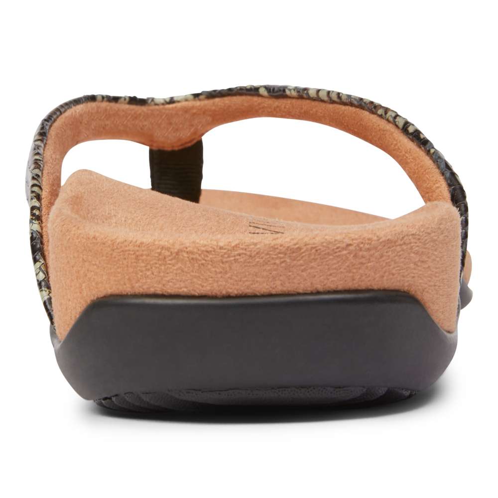 Dillon Toe Post Sandal - Boa Black - Image 6