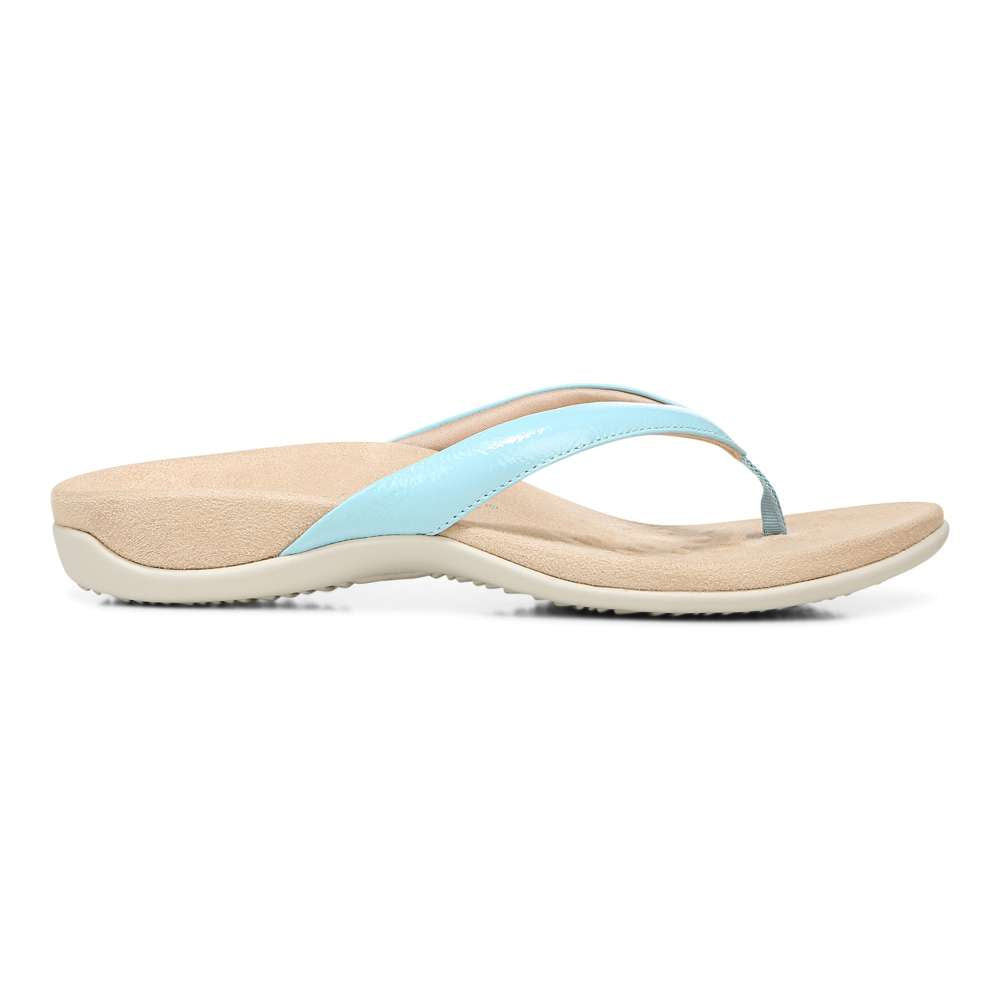 Dillon Toe Post Sandal - Porcelain Blue - Image 2