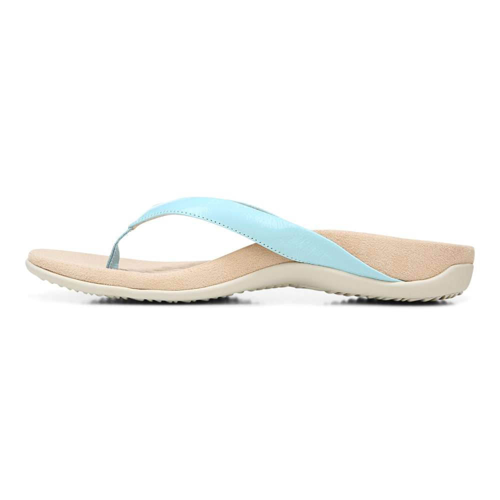 Dillon Toe Post Sandal - Porcelain Blue - Image 3
