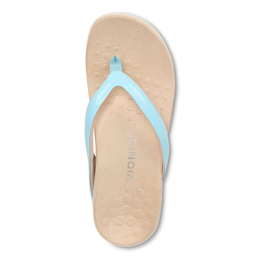 Dillon Toe Post Sandal - Porcelain Blue - Image 4