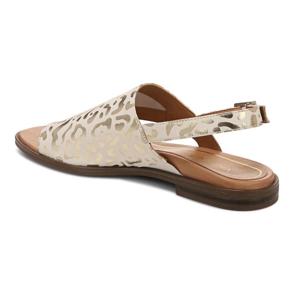 Ella Sandal - White Leopard - Image 6