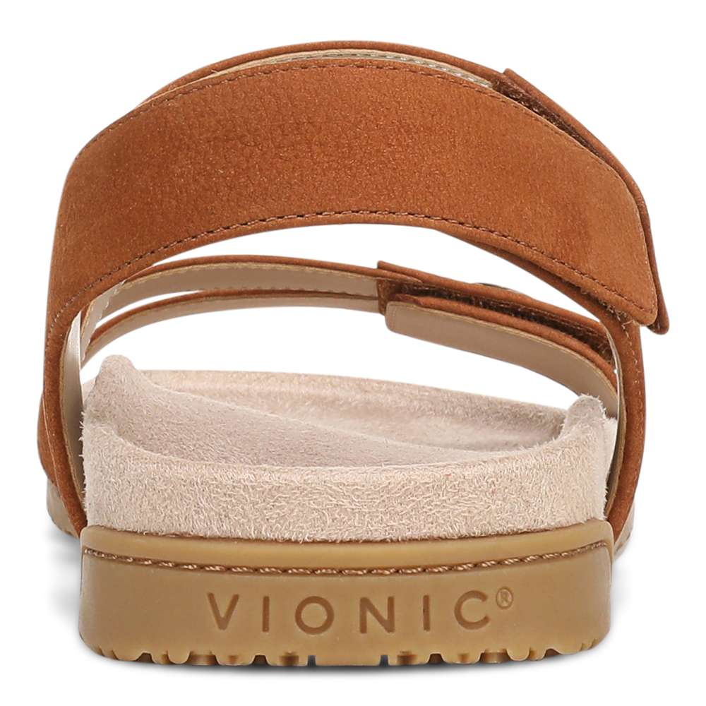 Essie Strappy Sandal - Brandy - Image 3