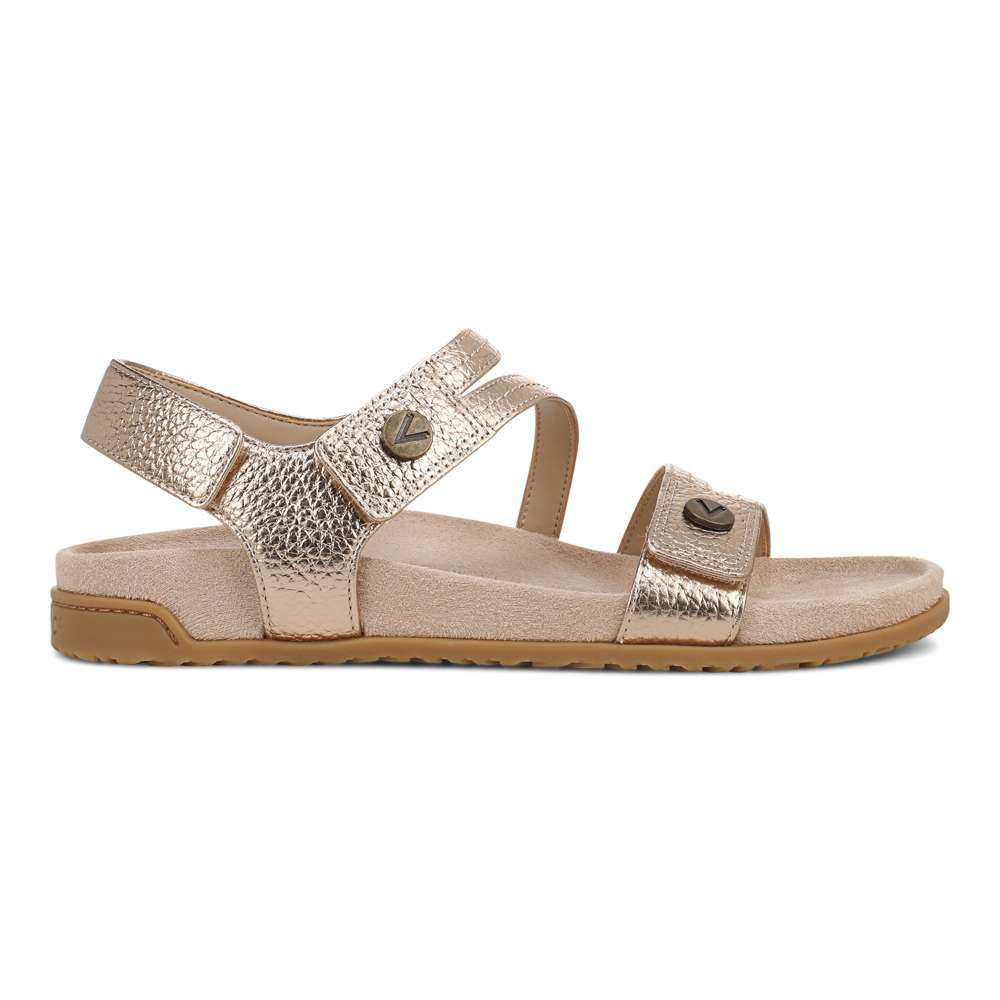 Essie Strappy Sandal - Bronze - Image 4