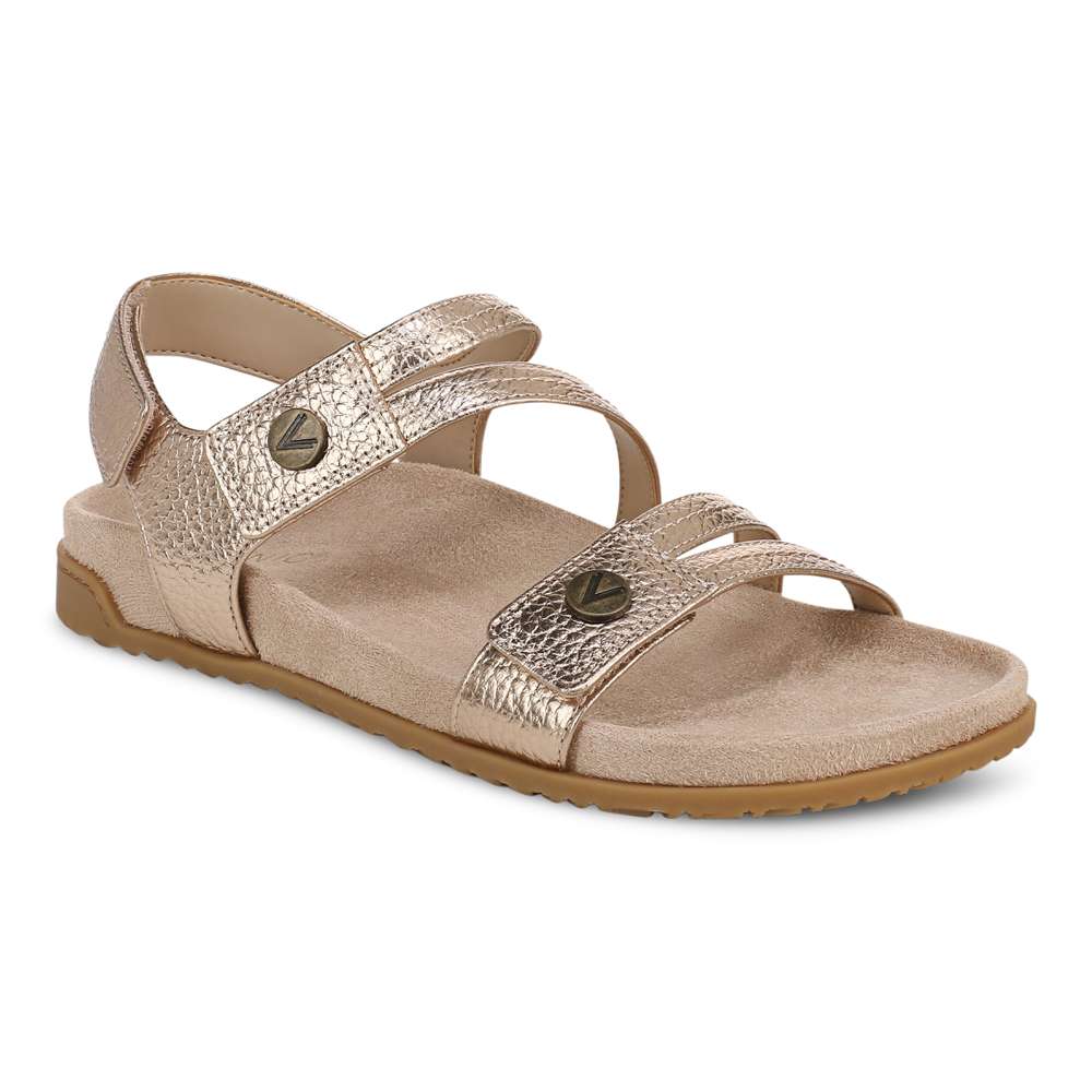 Essie Strappy Sandal - Bronze - Image 7