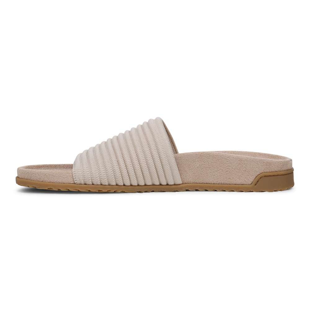 Evie Knit Slide - Cream - Image 3