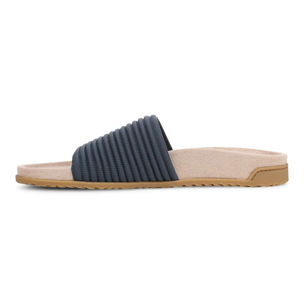 Evie Knit Slide - Dark Denim - Image 3