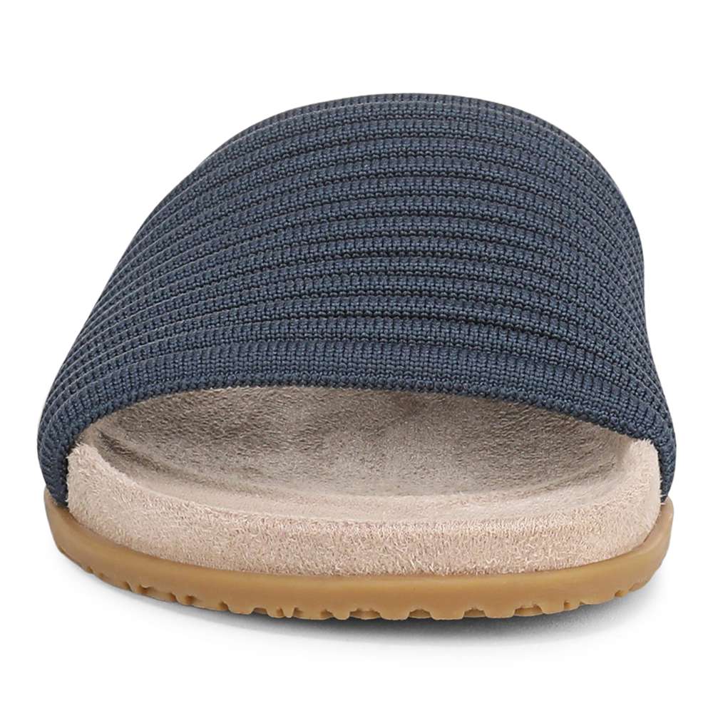 Evie Knit Slide - Dark Denim - Image 5