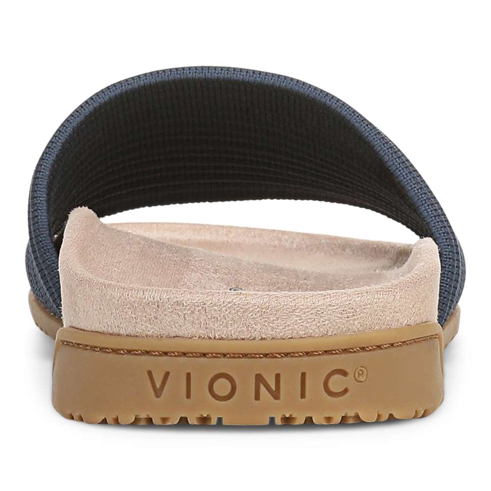 Evie Knit Slide - Dark Denim - Image 6