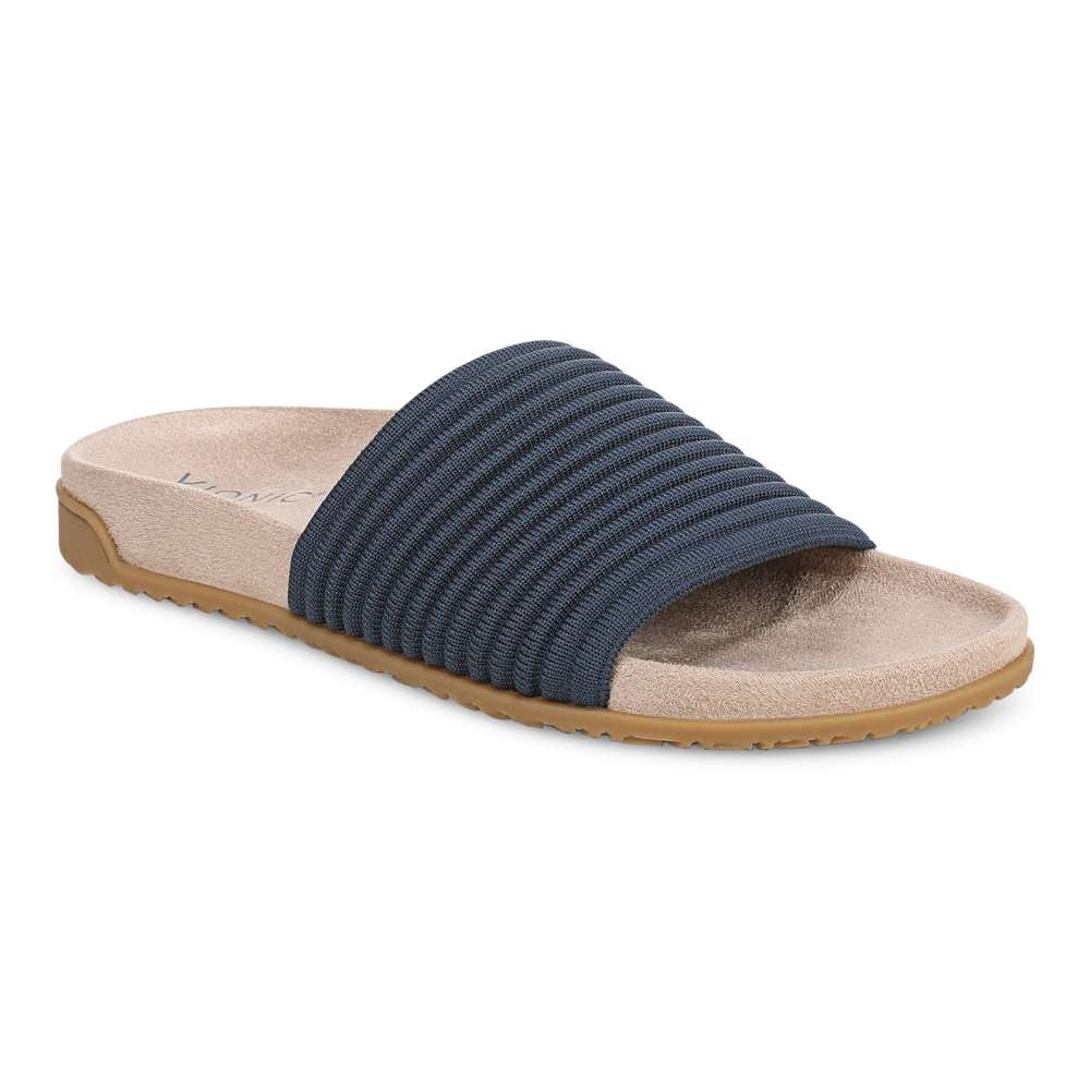 Evie Knit Slide - Dark Denim - Image 7