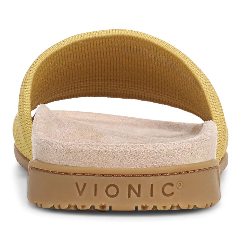 Evie Knit Slide - Dijon - Image 6