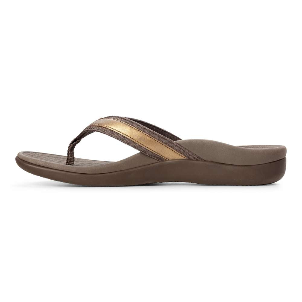 Islander Toe Post Sandal - Bronze - Image 3