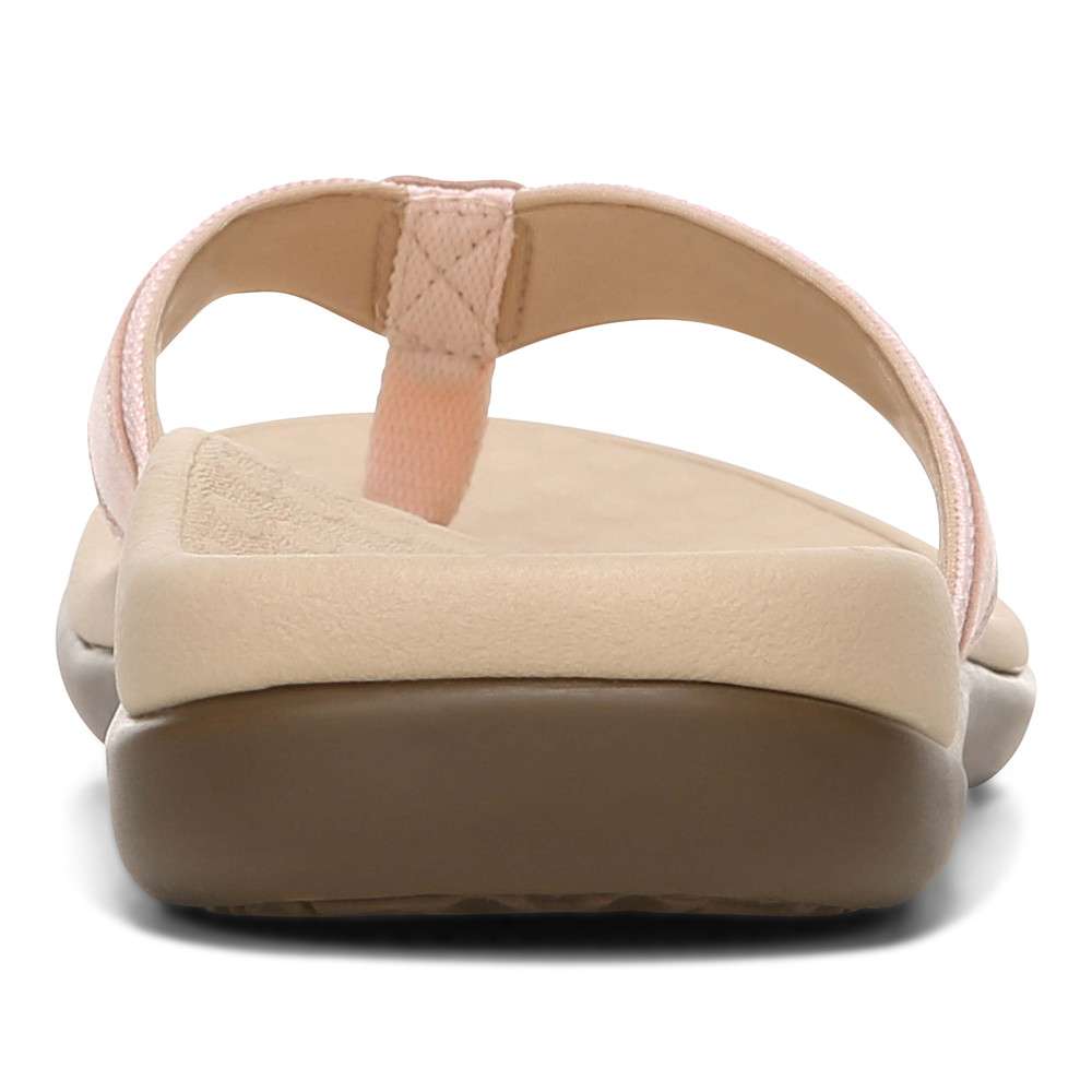Islander Toe Post Sandal - Pale Blush - Image 6