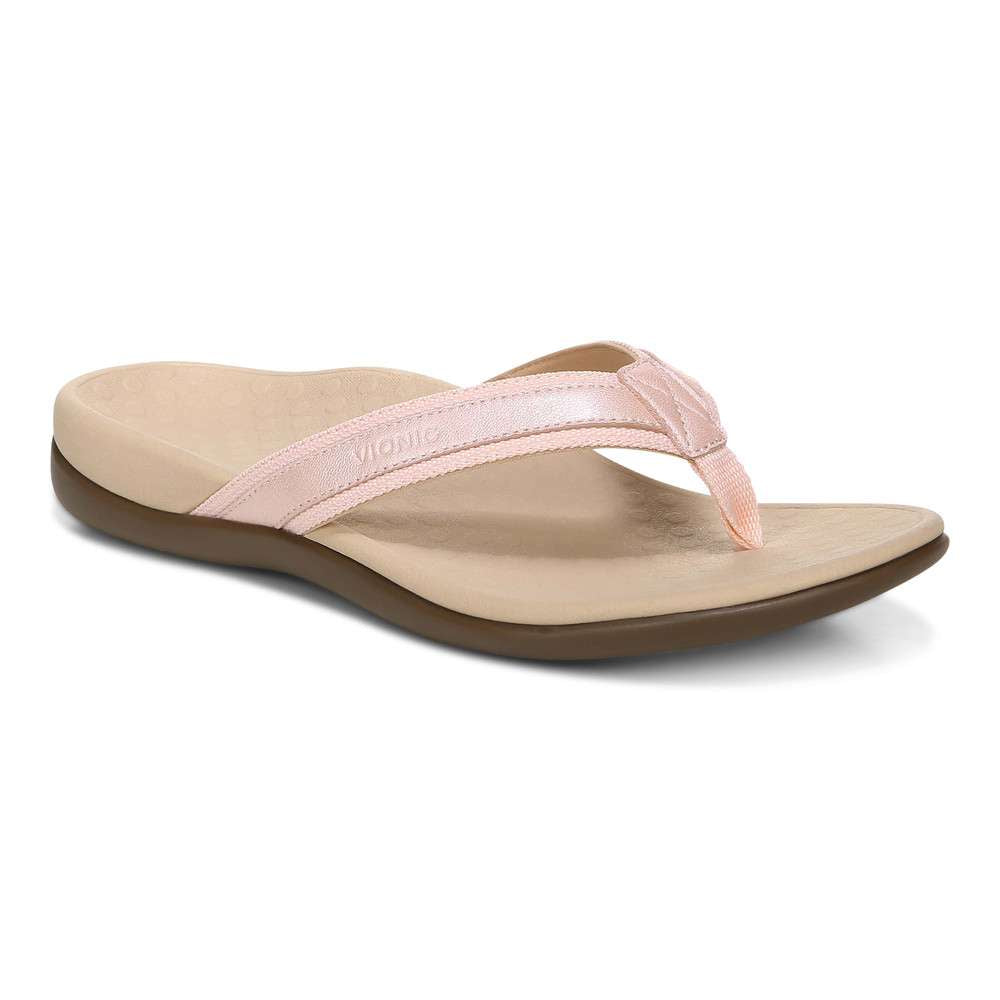 Islander Toe Post Sandal - Pale Blush - Image 10