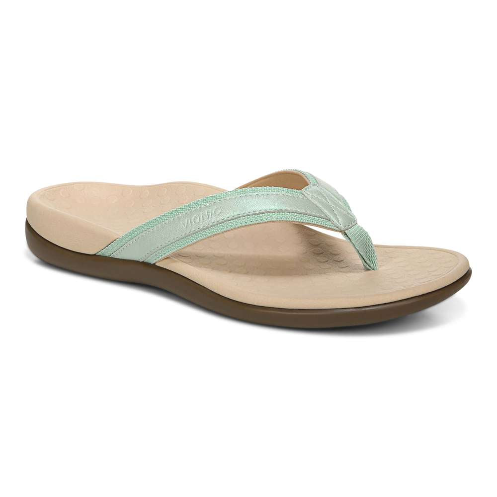 Islander Toe Post Sandal - Lichen - Image 11