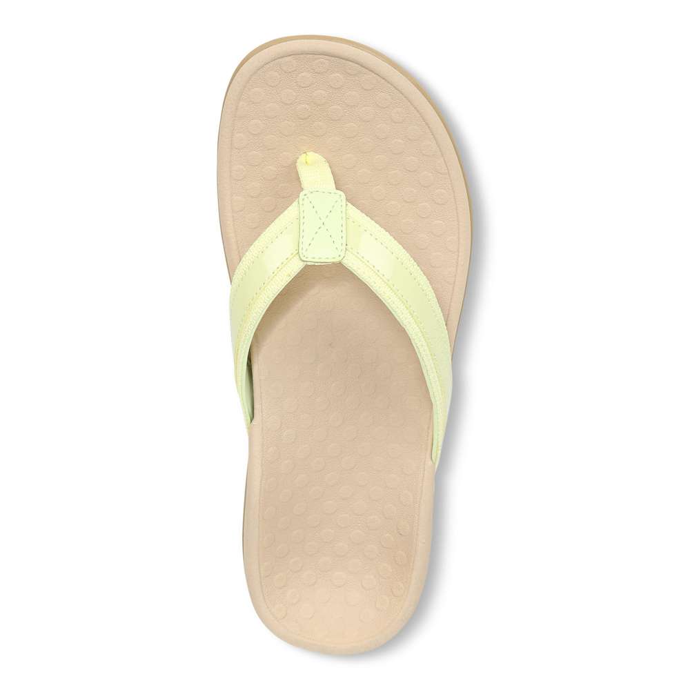 Islander Toe Post Sandal - Pale Lime - Image 4