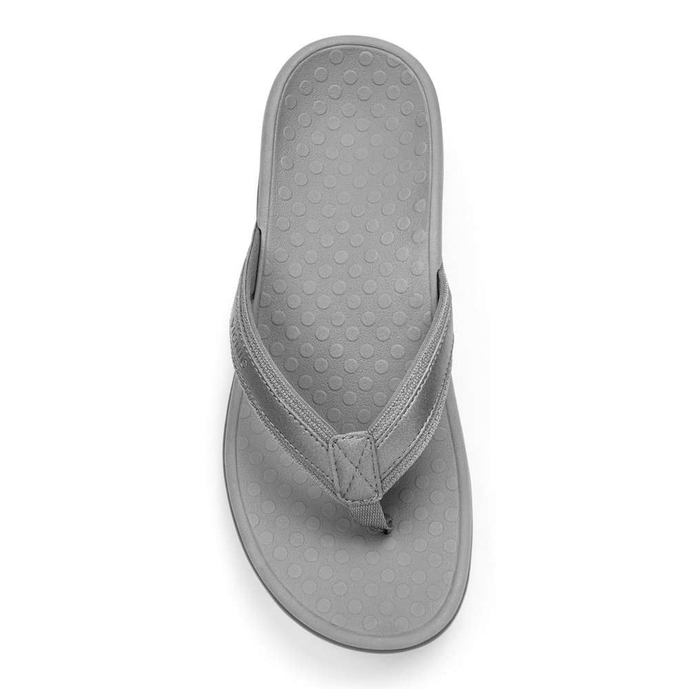 Islander Toe Post Sandal - Pewter - Image 4