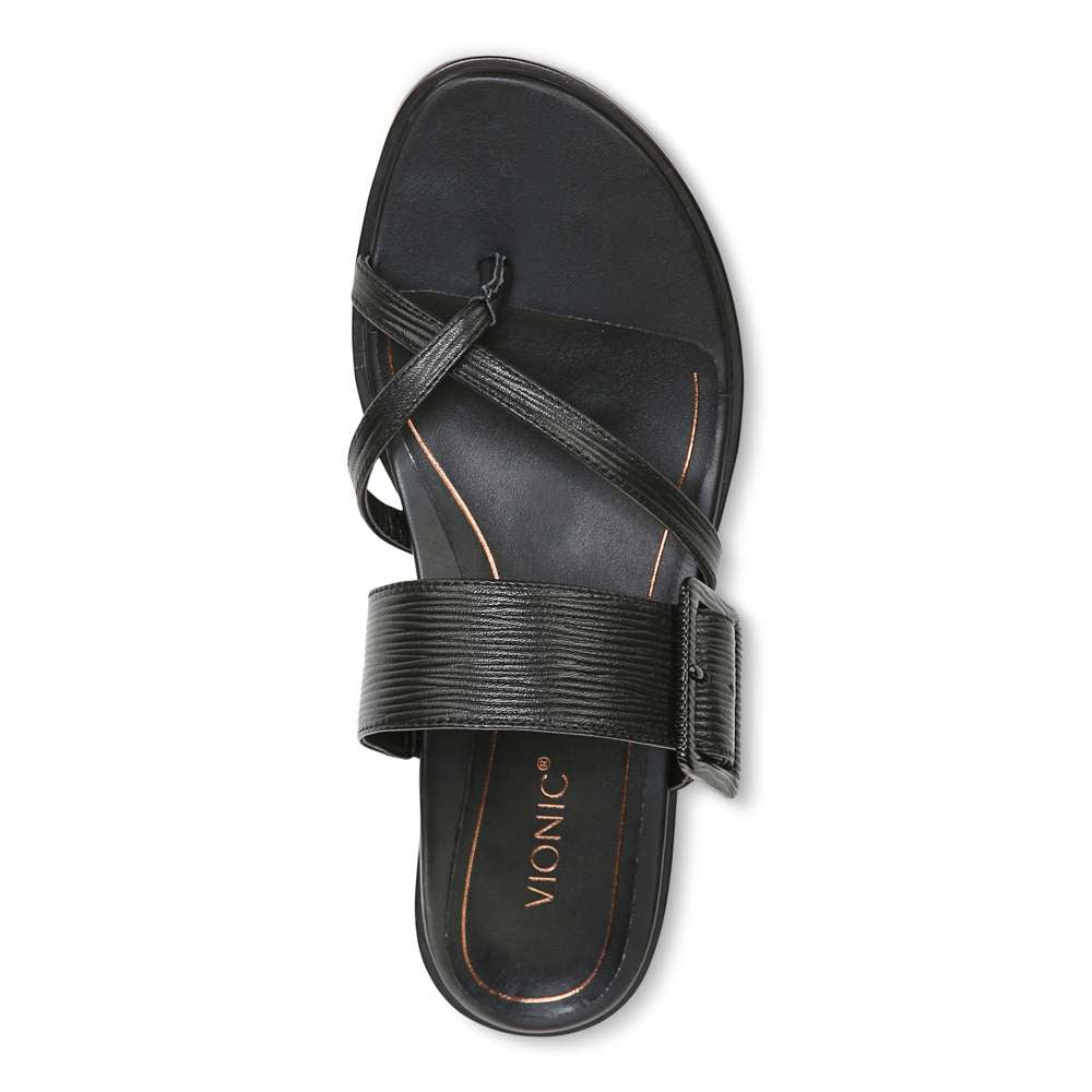 Julep Sandal - Black Wavy - Image 4