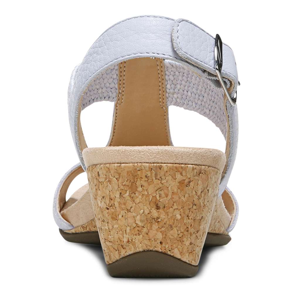 Kaytie Wedge Sandal - Blue Haze - Image 8