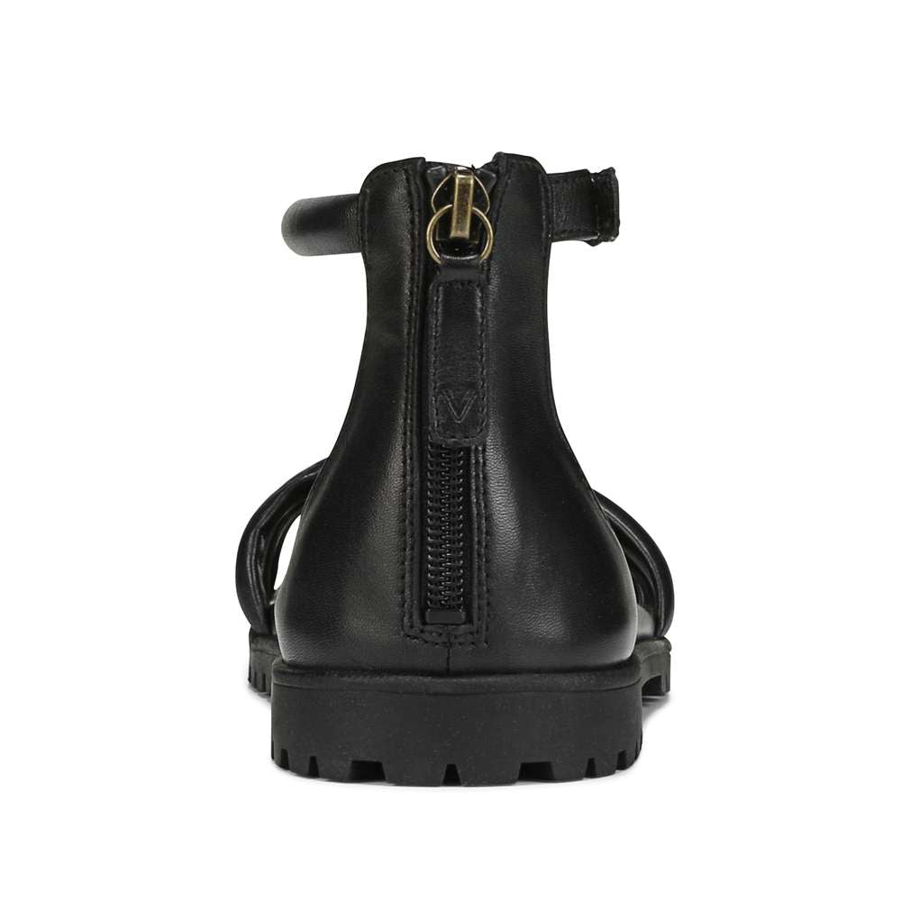 Laurel Strappy Sandal - Black - Image 7