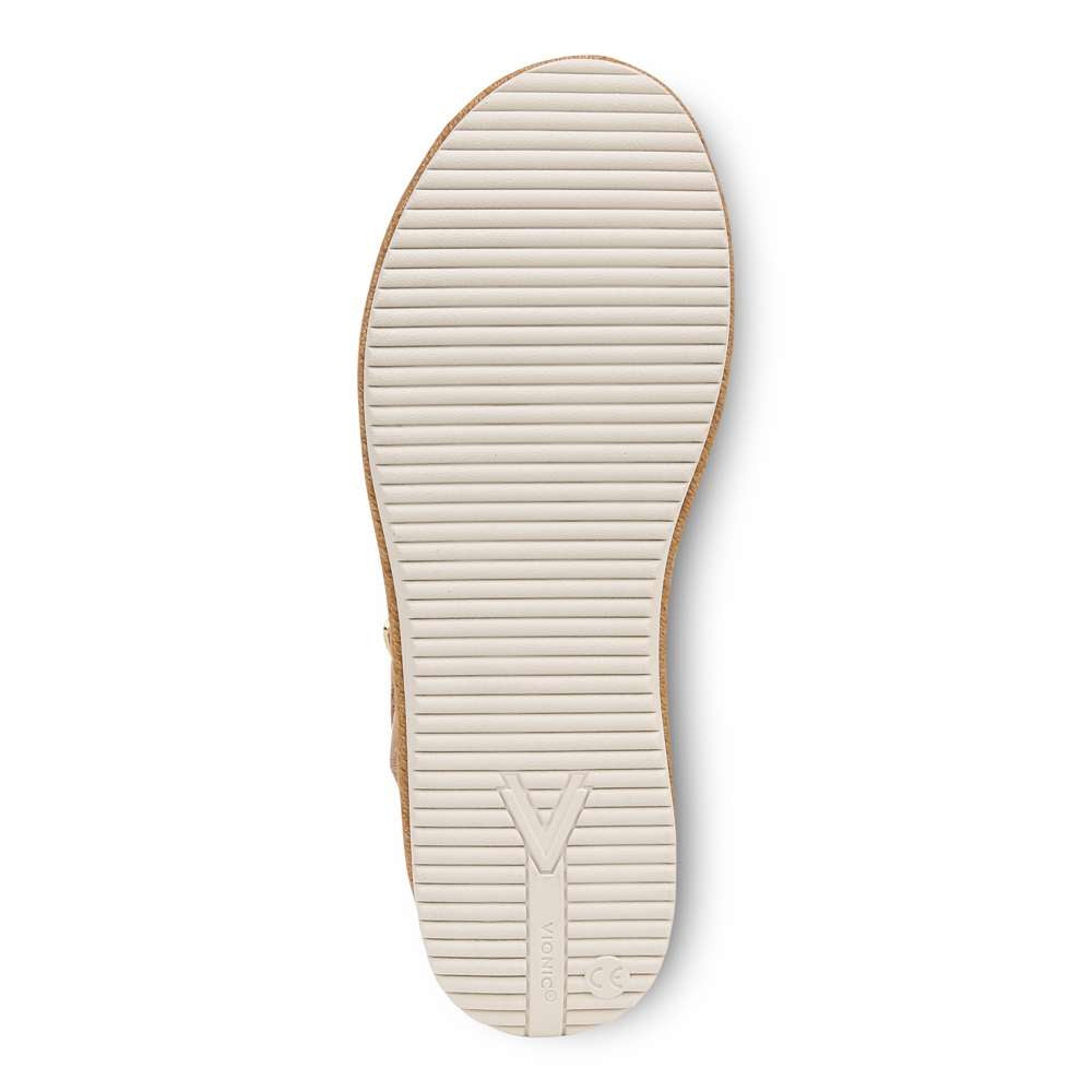 Mar Platform Sandal - Camel/Gold - Image 8