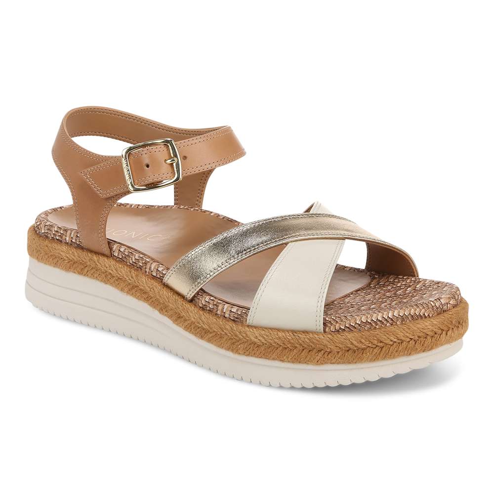 Mar Platform Sandal - Camel/Gold - Image 13