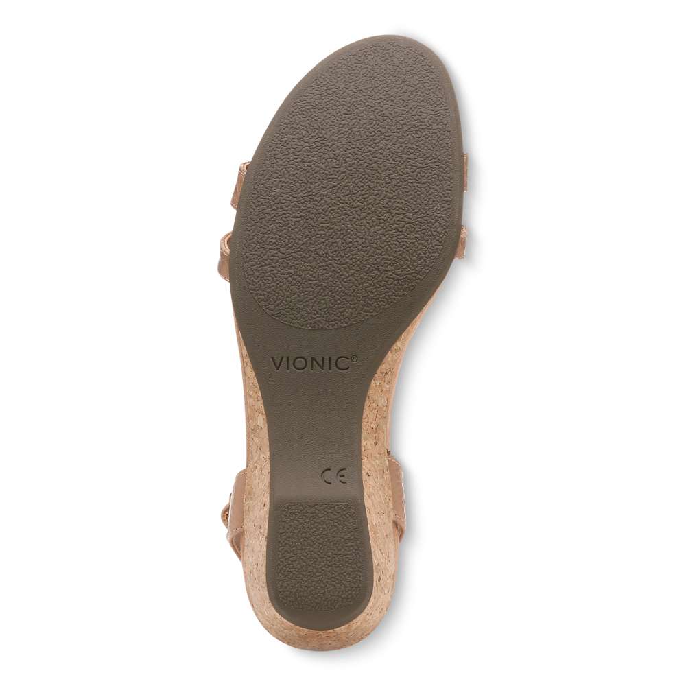 Orlanda Wedge Sandal - Macaroon Pearl Snake - Image 7