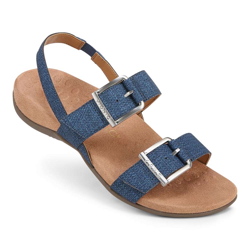 Reese Back Strap Sandal - Denim - Image 6