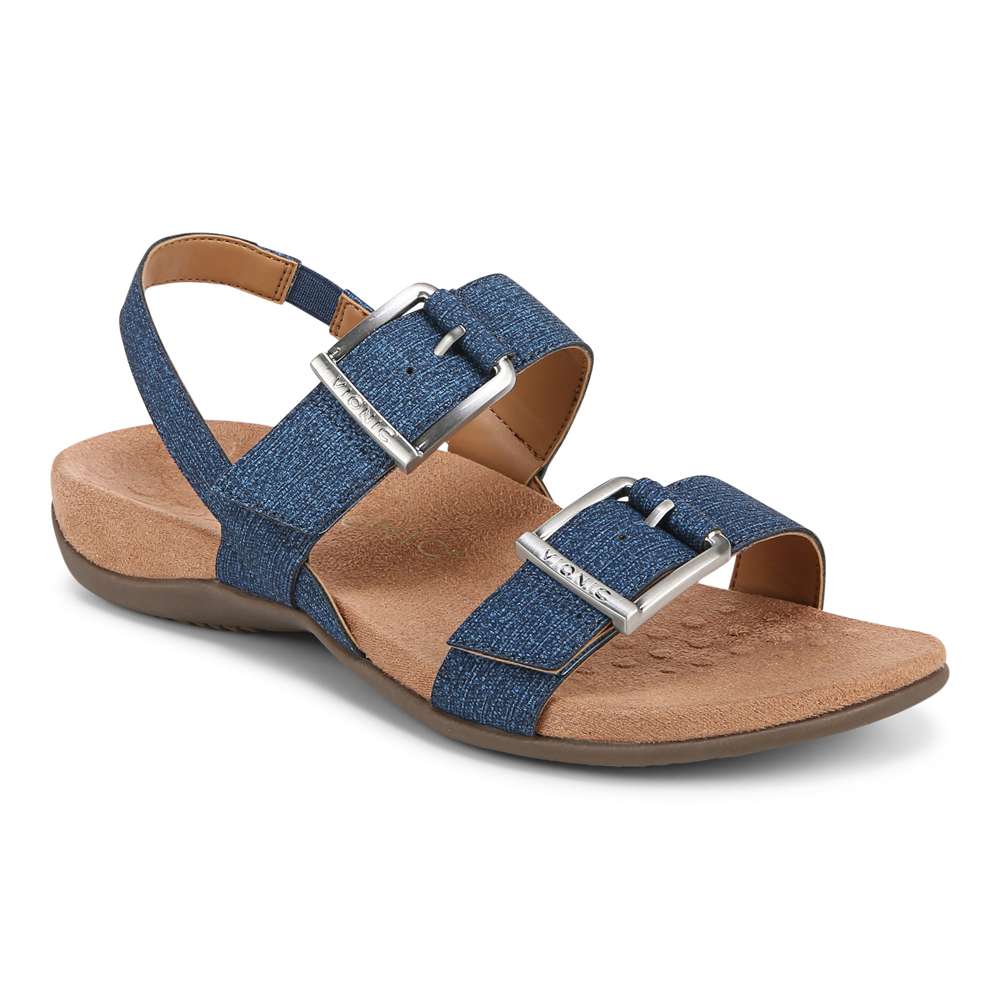 Reese Back Strap Sandal - Denim - Image 12
