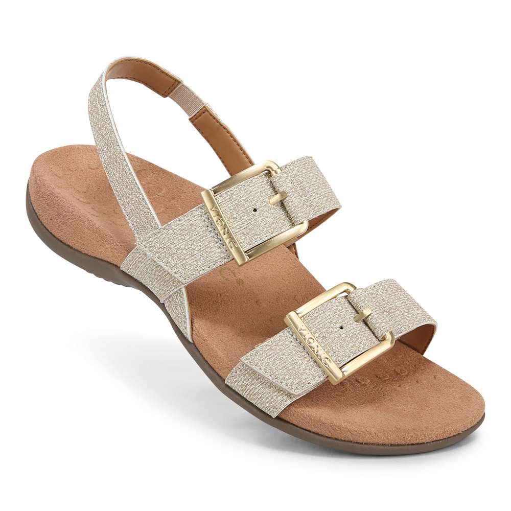 Reese Back Strap Sandal - Oatmeal - Image 6