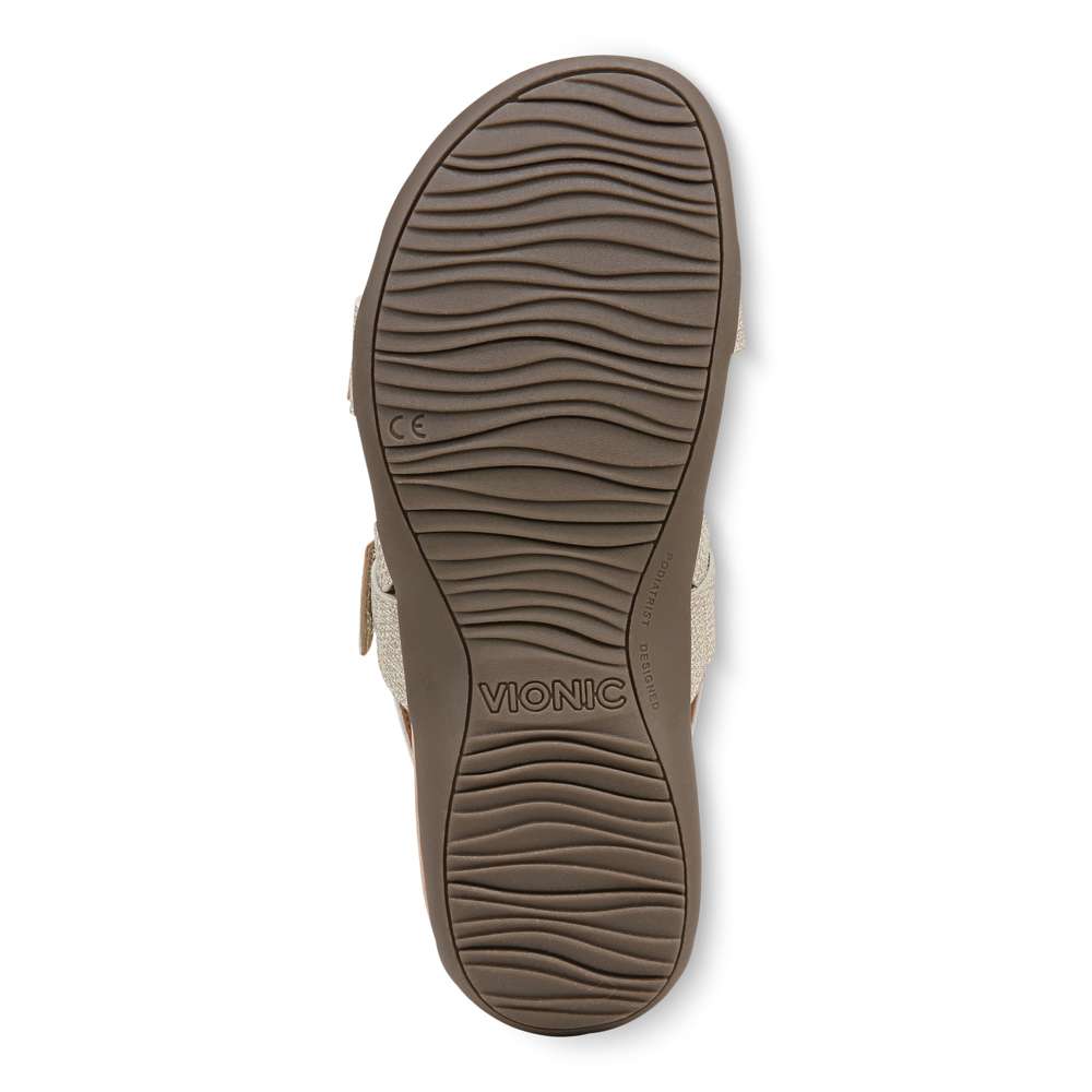 Reese Back Strap Sandal - Oatmeal - Image 7