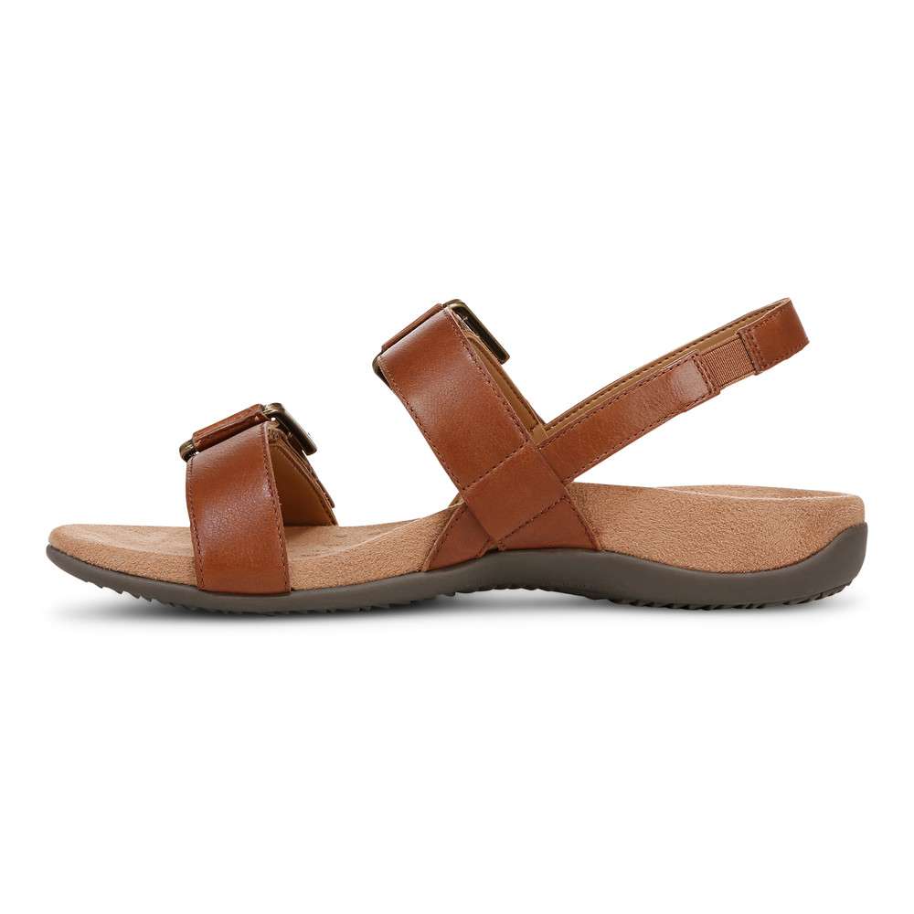 Reese Back Strap Sandal - Tan - Image 3