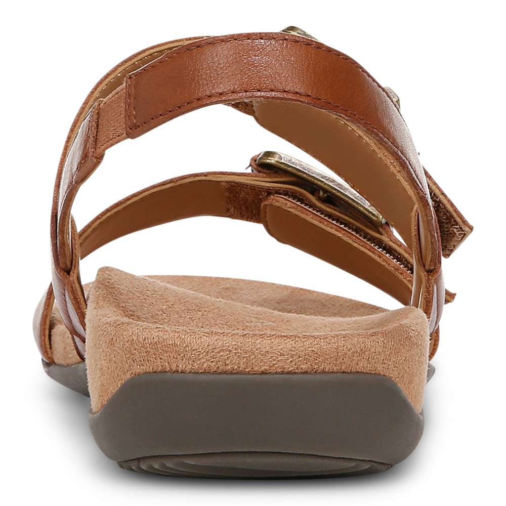 Reese Back Strap Sandal - Tan - Image 10