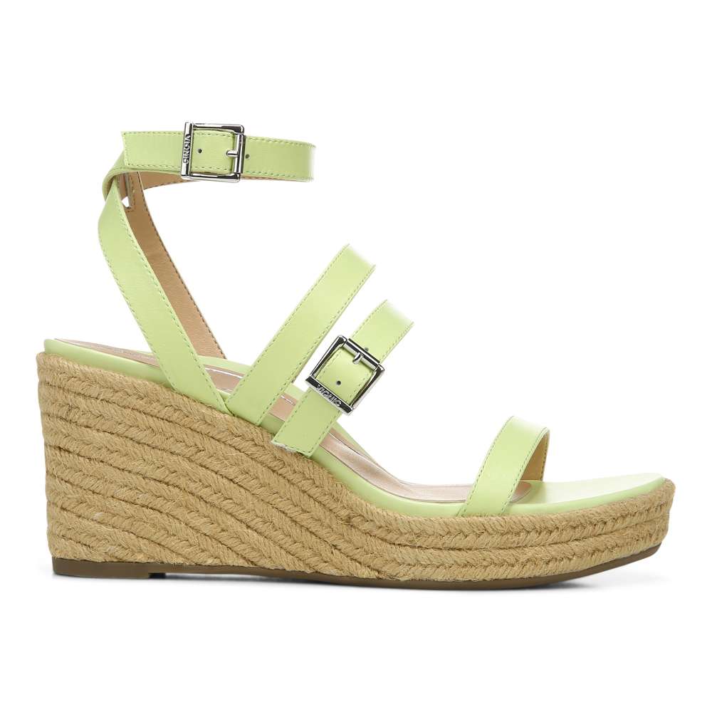 Sabina Wedge - Pale Lime - Image 2