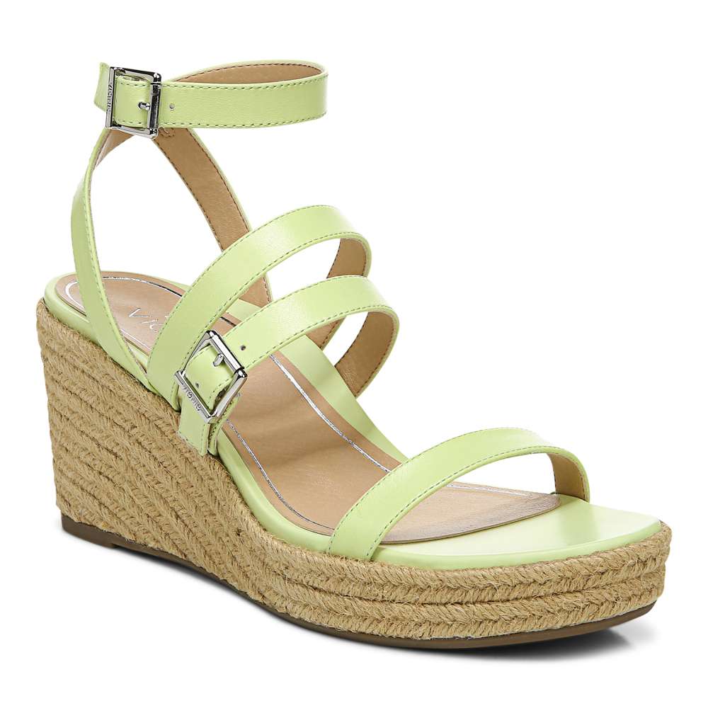 Sabina Wedge - Pale Lime - Image 11
