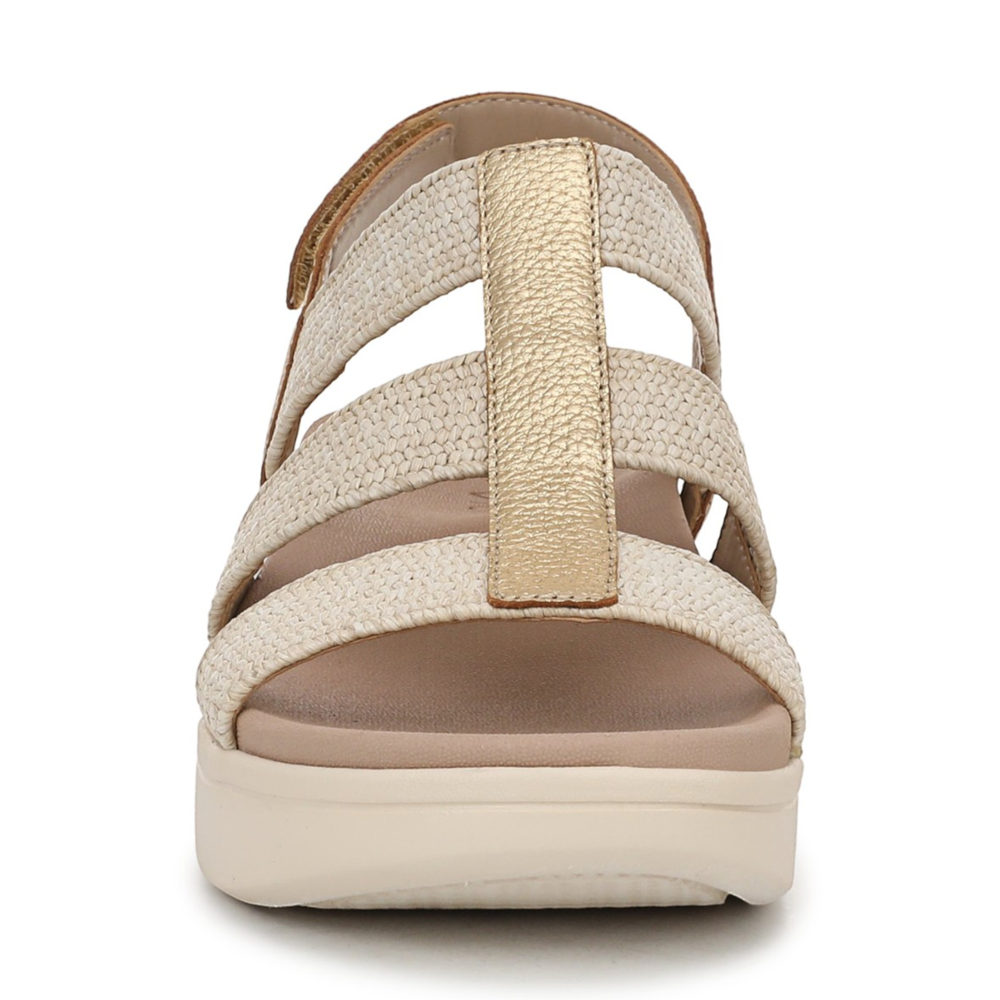 Sabrina Flatform Sandal - Gold Leather - Image 5