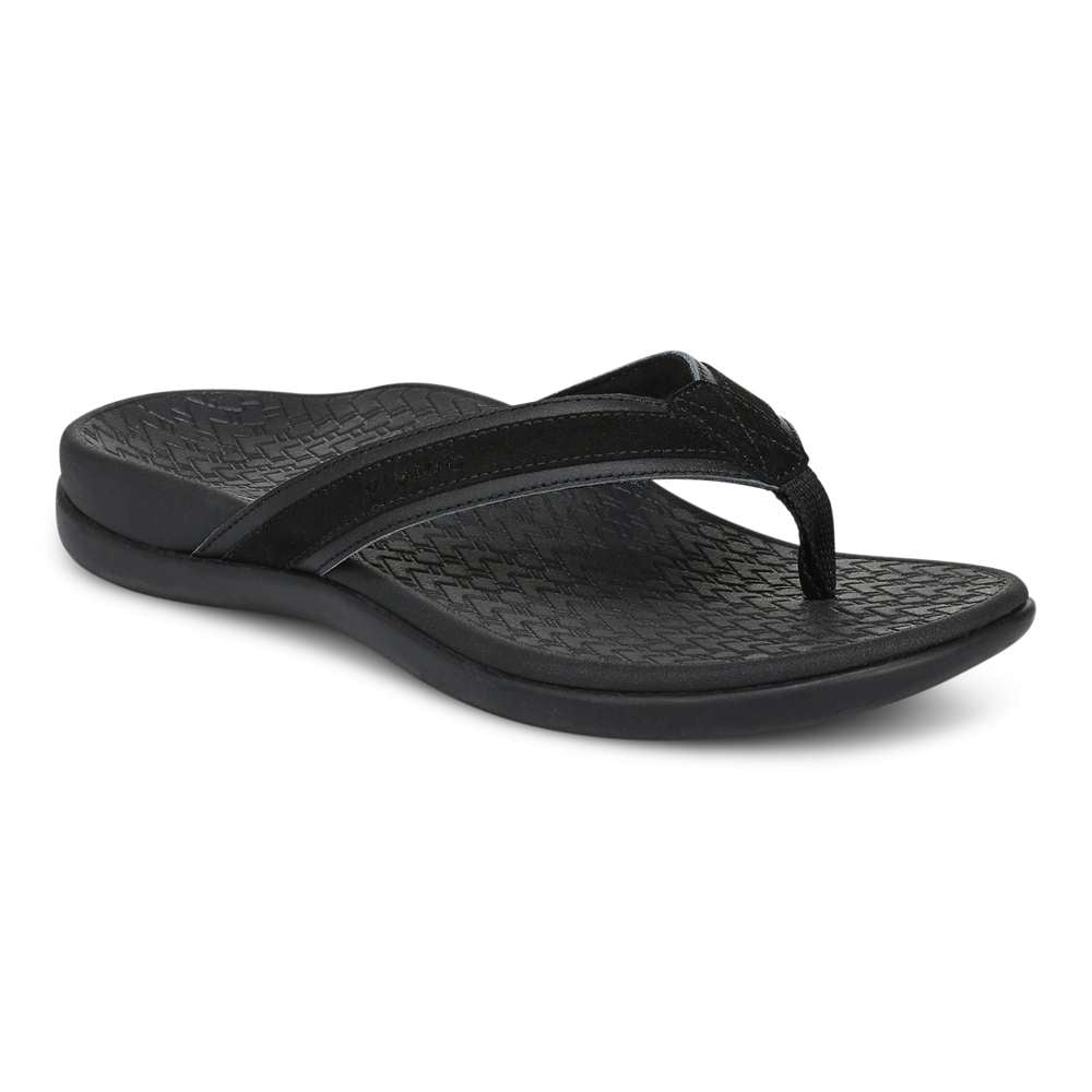 Tide 2.0 Women's Toe Post Sandal - Black - Image 9