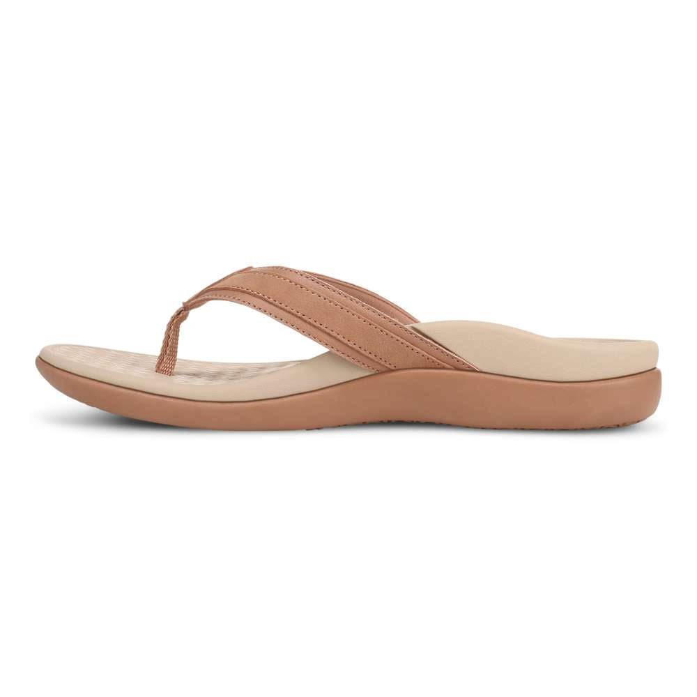 Tide 2.0 Women's Toe Post Sandal - Mocha - Image 3