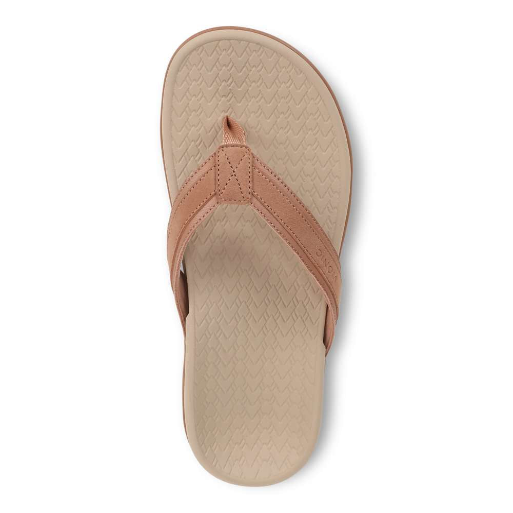 Tide 2.0 Women's Toe Post Sandal - Mocha - Image 4