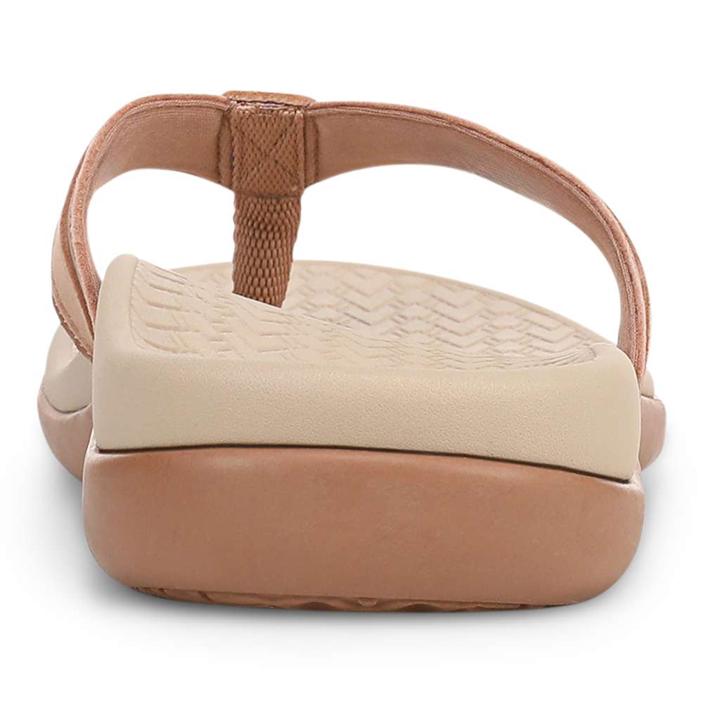 Tide 2.0 Women's Toe Post Sandal - Mocha - Image 7