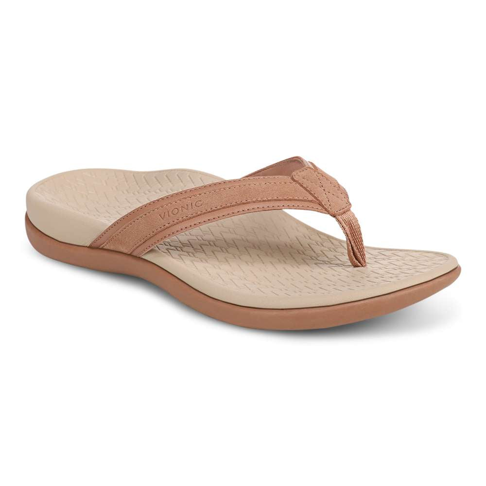 Tide 2.0 Women's Toe Post Sandal - Mocha - Image 11