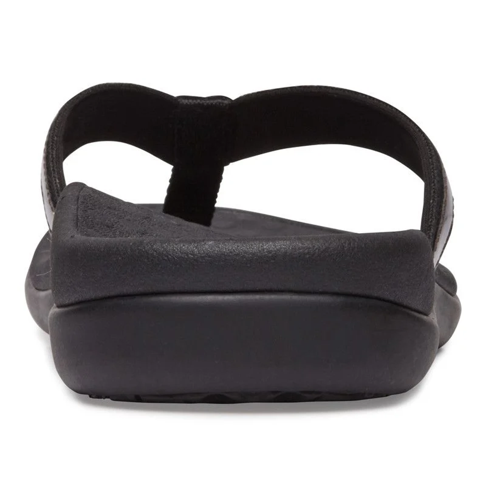 Tide Women's Toe Post Sandal - Black - Image 4