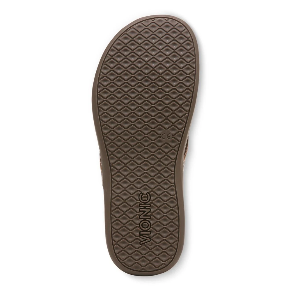 Tide Women's Toe Post Sandal - Bronze Metallic - Image 6