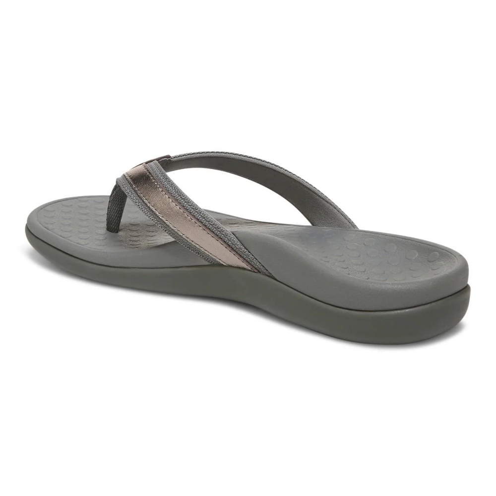 Tide Women's Toe Post Sandal - Pewter - Image 3