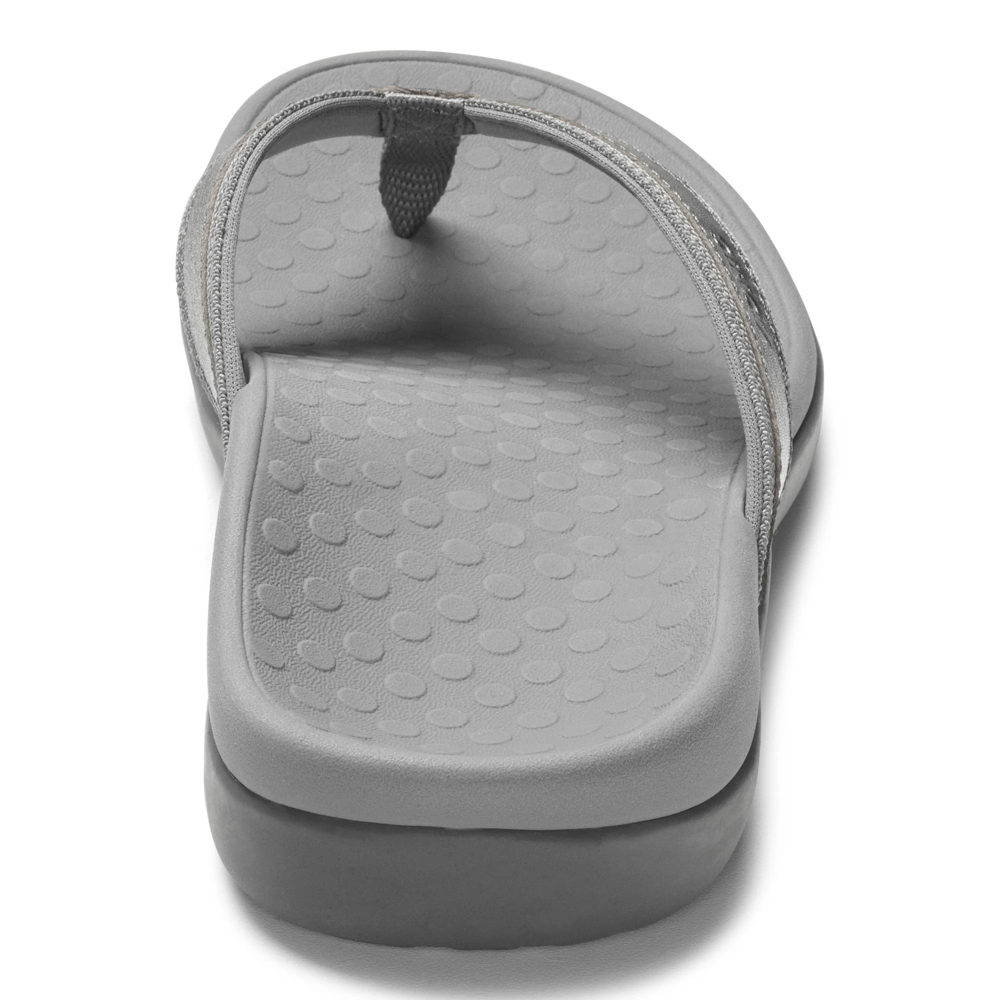 Tide Women's Toe Post Sandal - Pewter - Image 8
