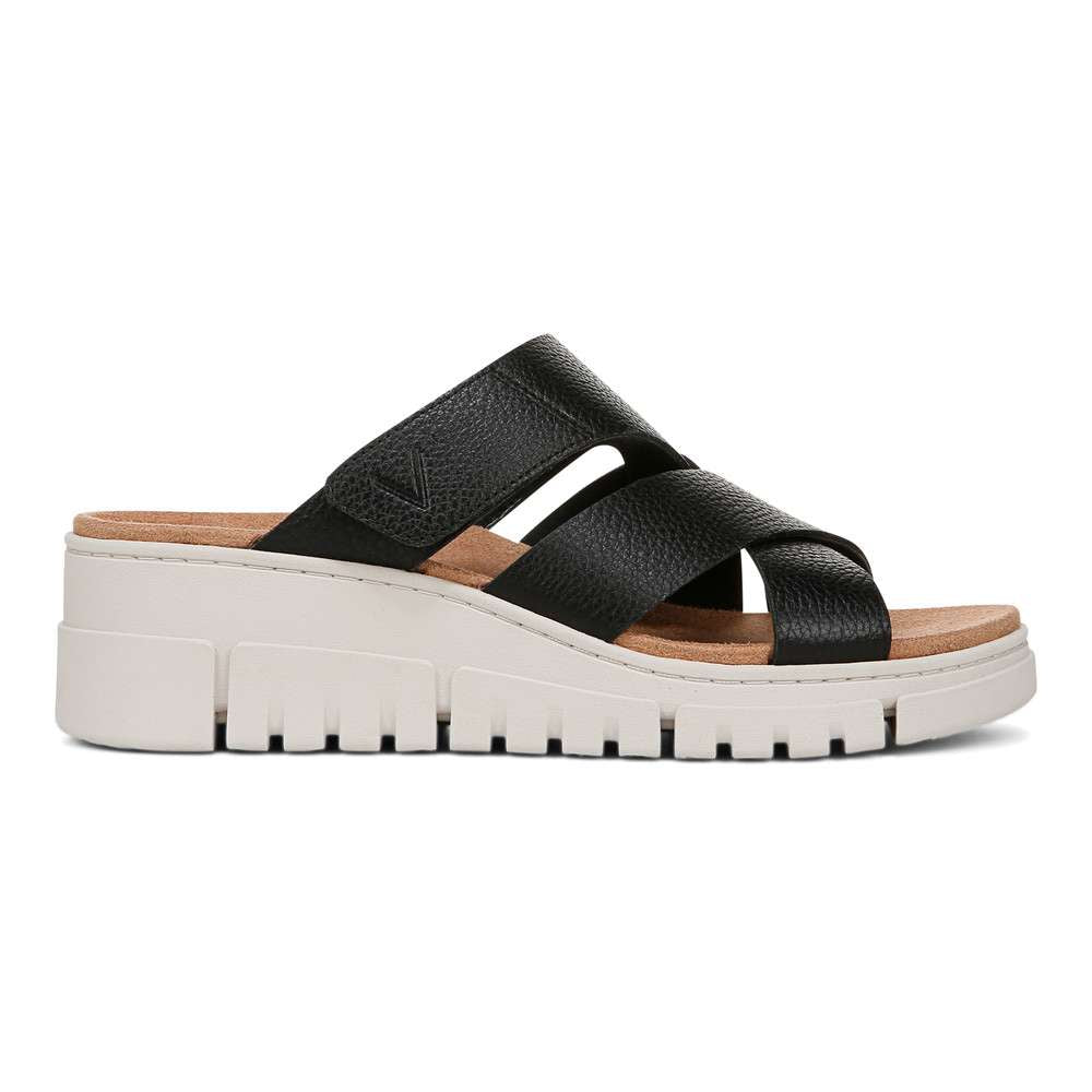 Uptown Sunset Wedge - Black Tumbled - Image 2
